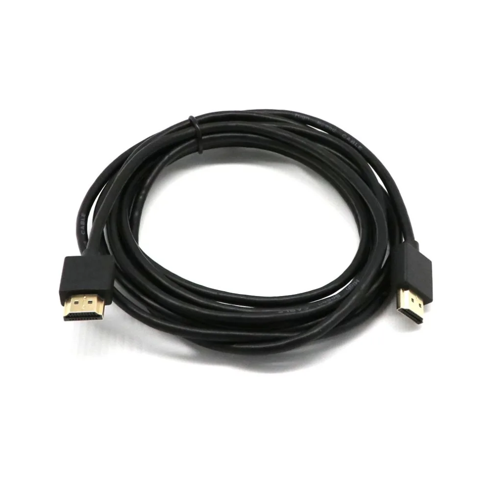 Премиум позолоченный Hdmi кабель 1,4 1080P Bluray 3D Tv Ps4 профессиональный модный портативный