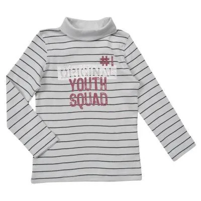 Водолазка в полоску серая «Youth squad» In Extenso