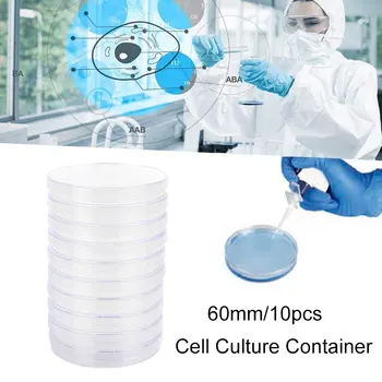 

10pcs/bag Disposable Plastic Petri Dish Cell Culture Dish 60mm70mm90mm