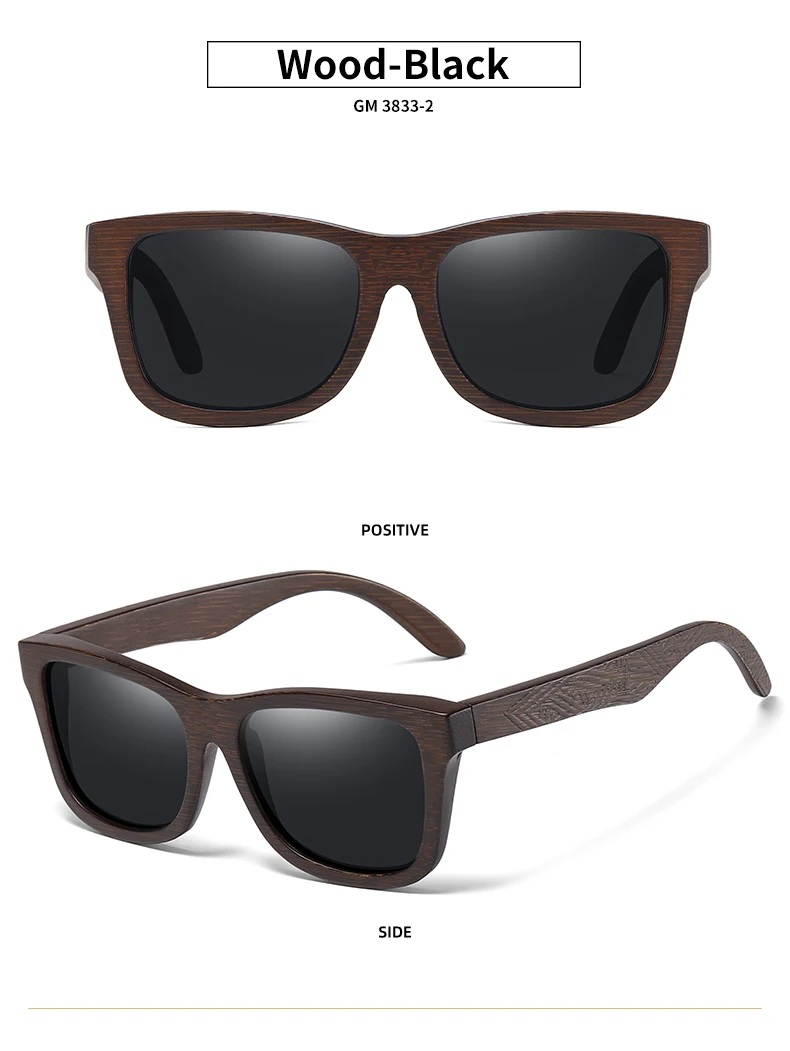 Bamboo Wooden Polarized Sunglasses6