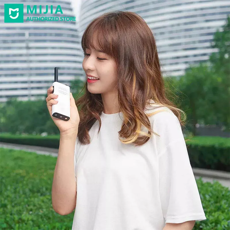  Xiaomi youpin Lite smart walkie talkie 1 5 km звонок usb зарядка 16 каналов помехи долгий режим ожидания 