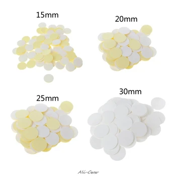 

100Pcs Clear Invisible Round Double Sided Silicone Self Adhesive Dots Stickers Adhesive Dots