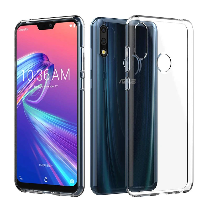 Чехол для Asus Zenfone Max Pro(M2) ZB631KL TPU силиконовый чистый мягкий чехол для Asus Zenfone Max M2 ZB633KL задняя крышка