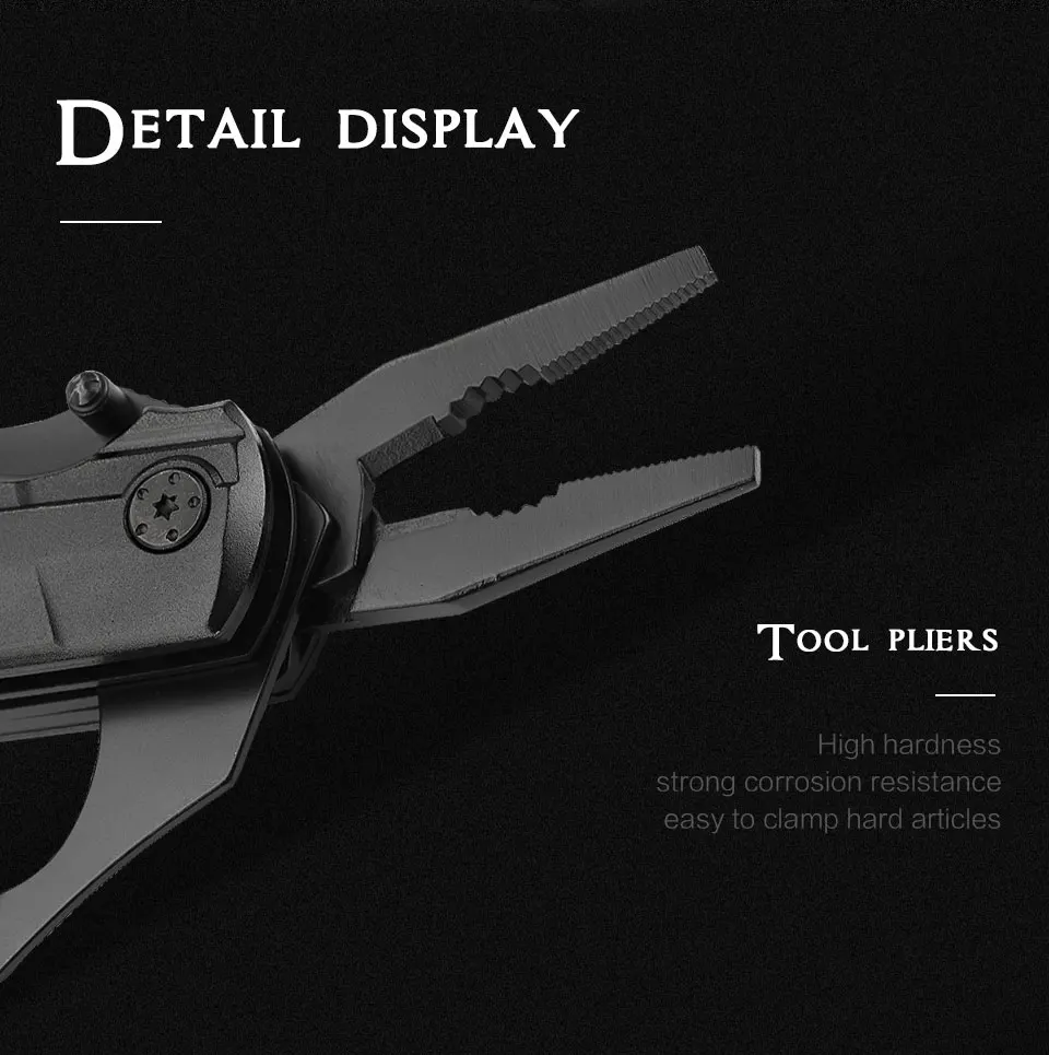 Augusttools, новинка, многофункциональные складные плоскогубцы, F87A-5H, отвертка, биты, нож, многофункциональные инструменты, плоскогубцы для кемпинга, инструменты для выживания на открытом воздухе