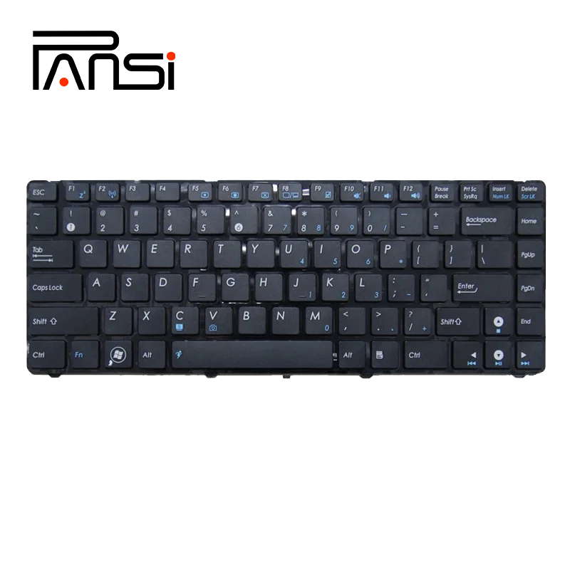Для Asus клавиатура K42J X43 X43B A43S A42 K42 A42J X42J K43S UL30 N42 N43 B43 U41 U35J UL80 Замена для ноутбука Dns