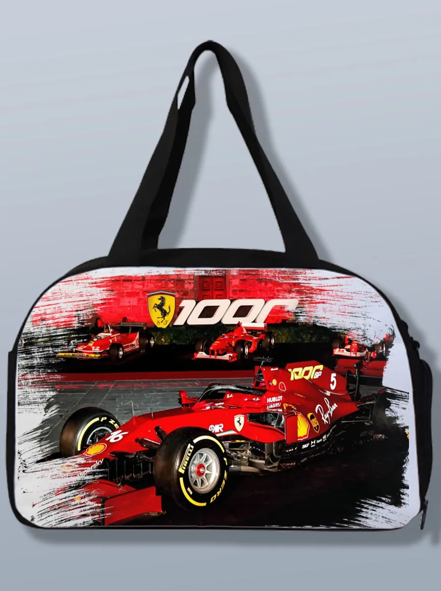 Спортивная сумка для спорта фитнеса похода с принтом формула 1 спорт - 152 | Спорт и