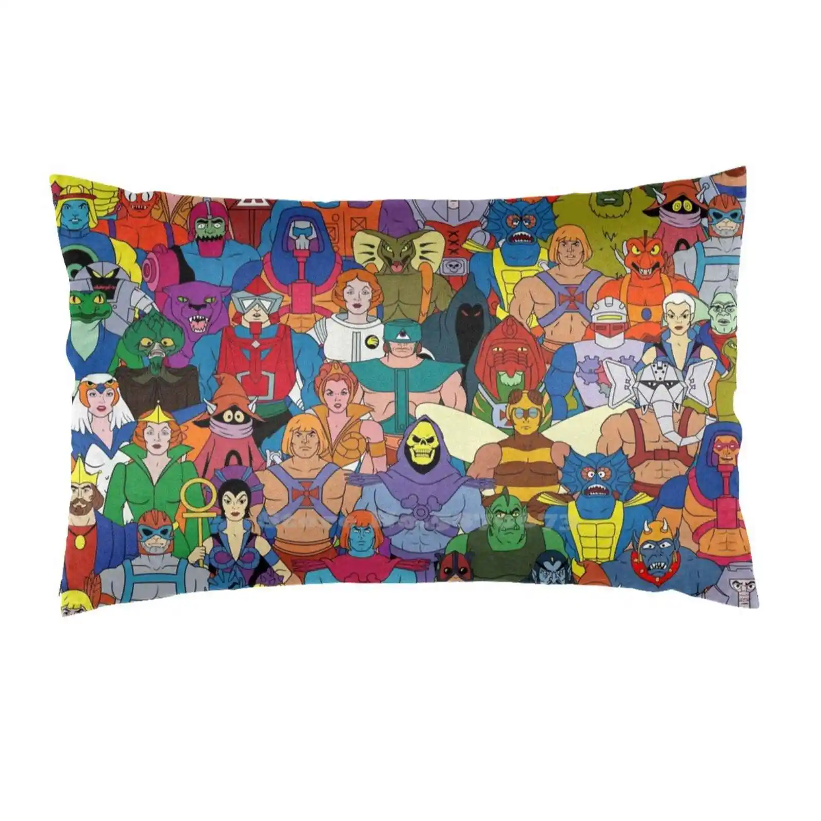 The Masters Funny Cute Decor Federa Biancheria Da Letto 80S Pop Art Cartoon Street Art He Man Masters Of The Universe Action Figures