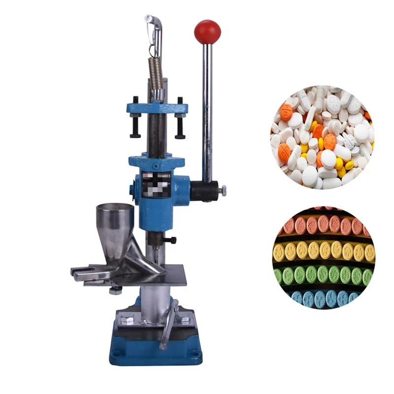 

SDP-0 Small Experimental Powder Tableting Machine Manual Tablet Machine Test Production Granulation 6, 8 , 10mm Round Shape