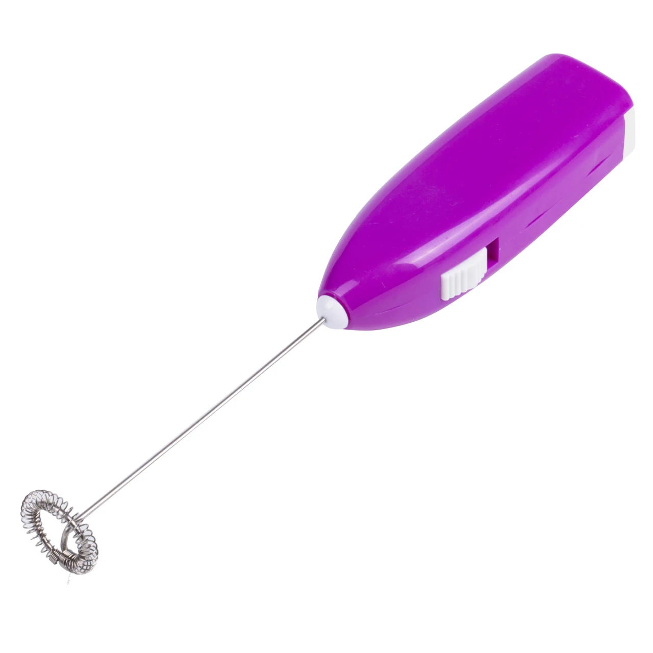 Мини-мешалка практичные кухонные Инструмент молочный напиток мутовка для кофе миксер Электрический взбиватель яиц пенообразователь - Цвет: Фиолетовый
