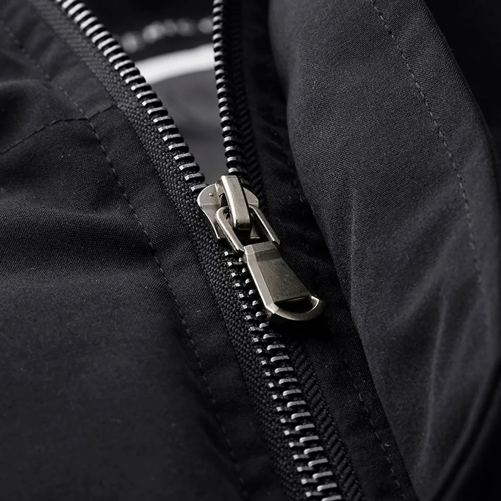 Chaqueta hombre jaqueta masculino, зимнее пальто, мужское осеннее толстое пальто, повседневная бейсбольная форма со стоячим воротником, куртка casaco