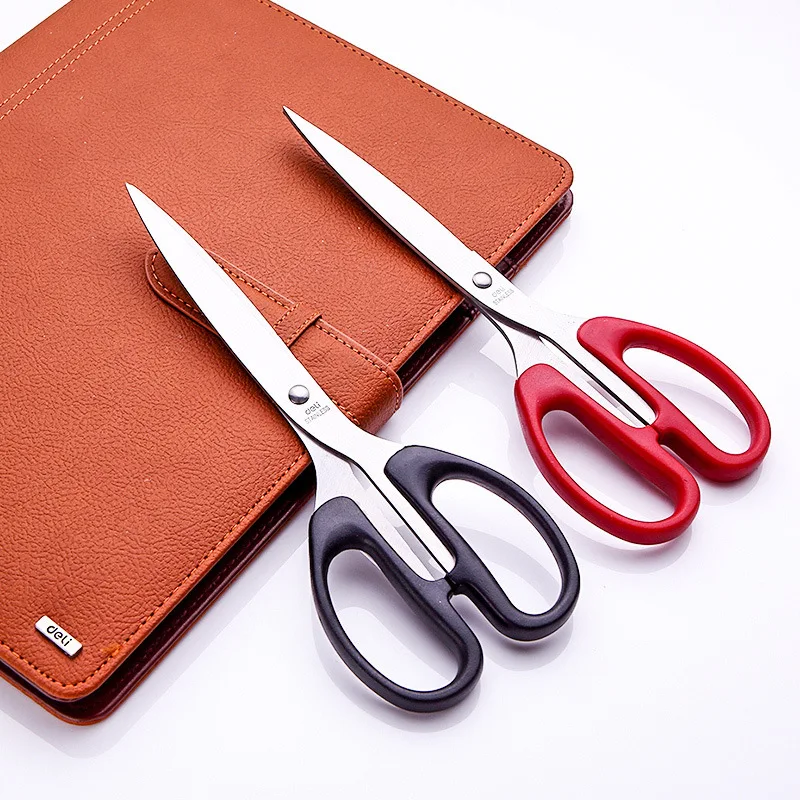 

Deli Scissors 6010 Stainless Steel Scissors Household Paper Cutting Scissors 21 Cm