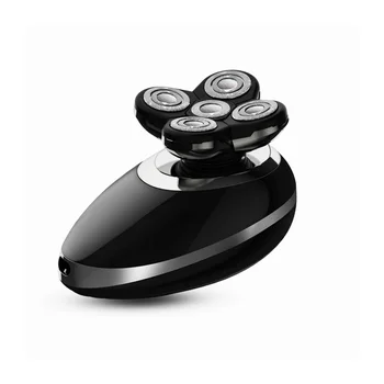 

Men Cordless 5 Heads Electric Shaver Razor Grooming Beard Trimmer Portable Rotary Low Noise Wet Dry Bald Head USB Rechargeable