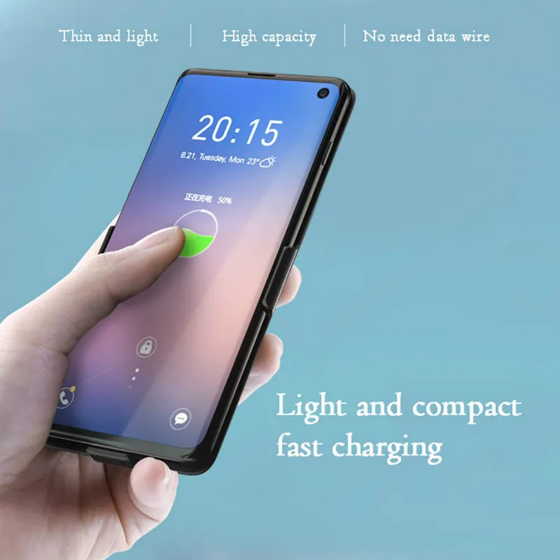 7000 мАч чехол для samsung Galaxy S10 Plus чехол для аккумулятора чехол для samsung Galaxy S10 S10E зарядное устройство чехол