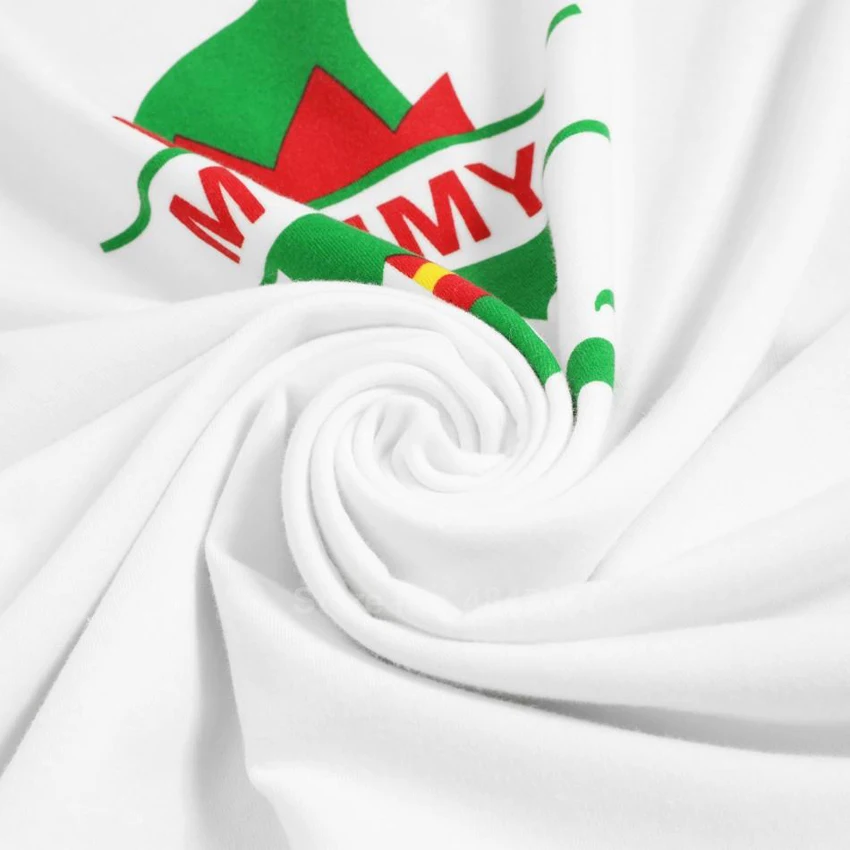 2020 одинаковые пижамы для всей семьи Рождественская Домашняя одежда с принтом