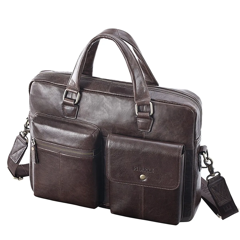 Male Briefcase Men's Business Handbag Brand Luxury Men Briefcases Laptop Bag High Quality Men Briefcase Shoulder Messenger Bags