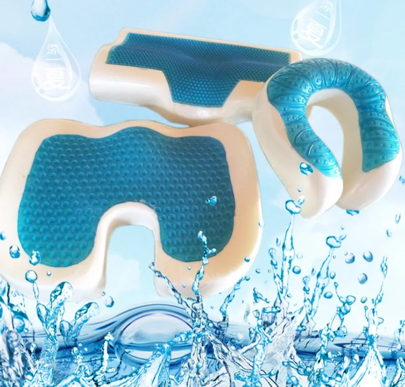 Медленный отскок гелевые подушки u-образный коврик для сиденья Memory Foam Hips подъемная подушка для сиденья