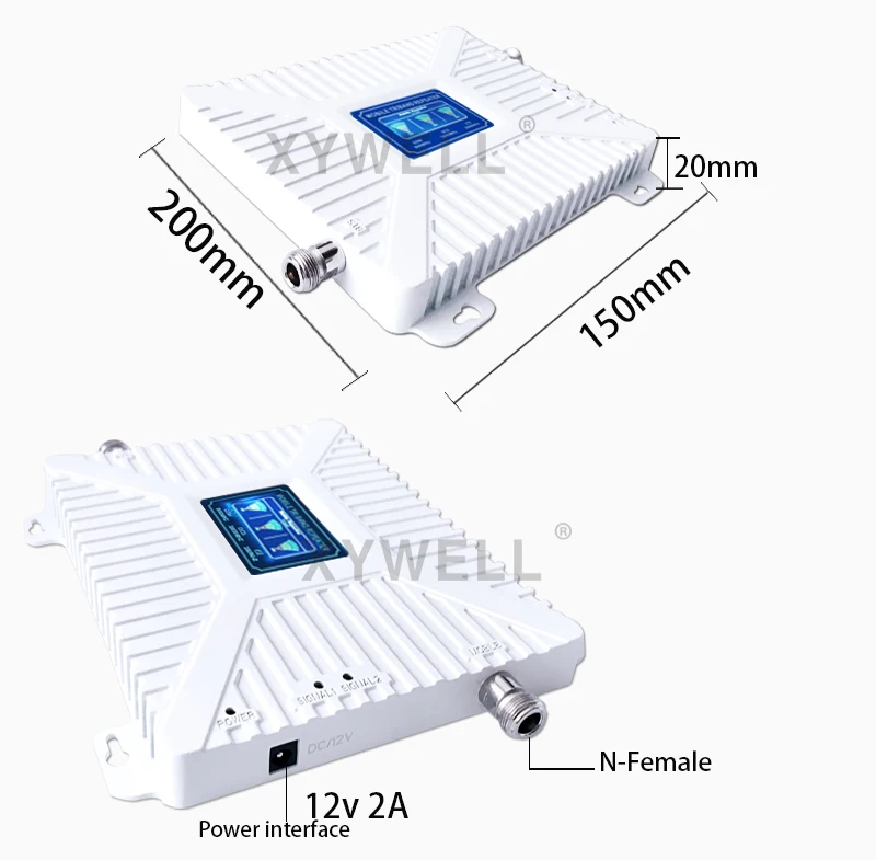 repeater 4g 900 1800 2600 mhz gsm signal booster GSM DCS LTE 2G 3G 4G Tri-Band gsm amplifier GSM Cellular Mobile Signal Booster