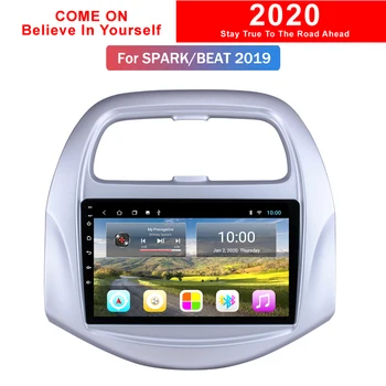 

2G RAM 9Inch Car GPS Navigation Screen Radio For Chevy Chevrolet Daewoo Matiz Spark Baic Beat 2019 Android 9.0 Multimedia Stereo