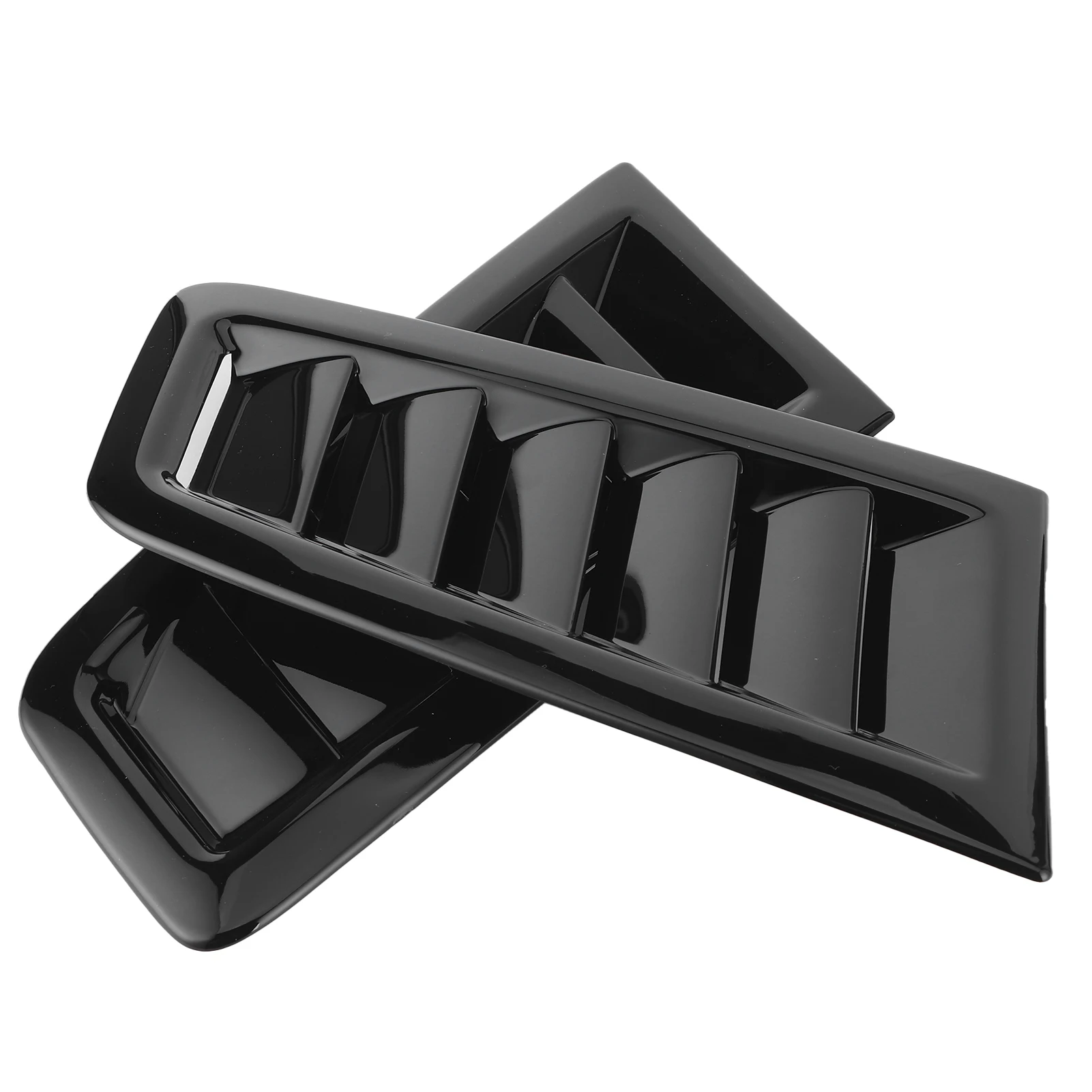 2Pcs Universal Bonnet Air Vents Engine Hood Car Exterior Parts for Focus RS MK2 Style hood vents