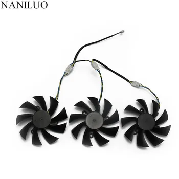 

87MM PLA09215B12H VEGA56 VEGA64 For DATALAND POWERCOLOR Radeon RX Vega 56 64 Red Devil Graphics Card Cooling Fan
