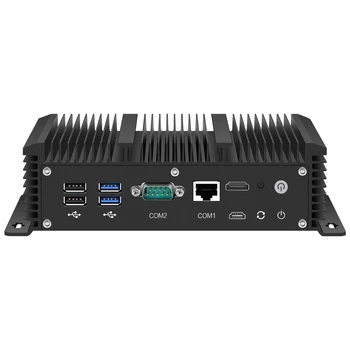 

Fanless Mini Pc Intel Core i5 7200U i3 7100U i7 6 LAN 210at Gigabit Ethernet HDMI 2*RS232 Firewall Router PFsense Aes-Ni Pocket