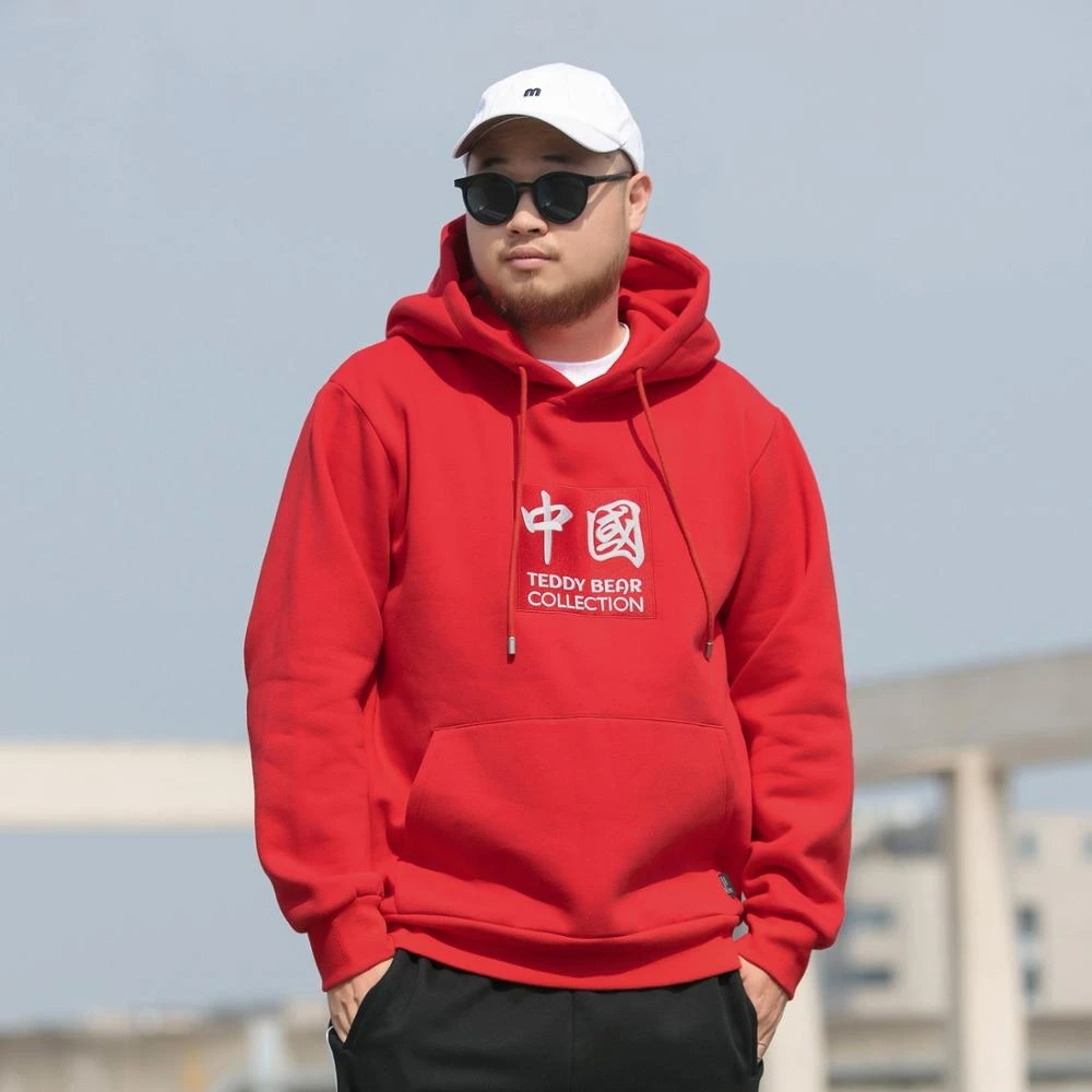 red teddy hoodie