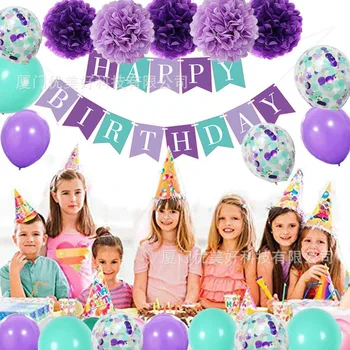 

Baby Shower Banner Paper Pom and Honeycomb Balls Rain Curtain For Wedding Decoration Birthday Party Decoration Adult