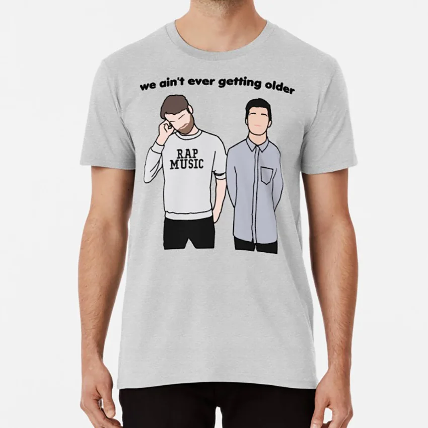 

WE AINT EVER GETTING OLDER - 0325 T shirt geek nerd geekly shirts geeklyshirts movies comics cartoons superheroes birthday funny