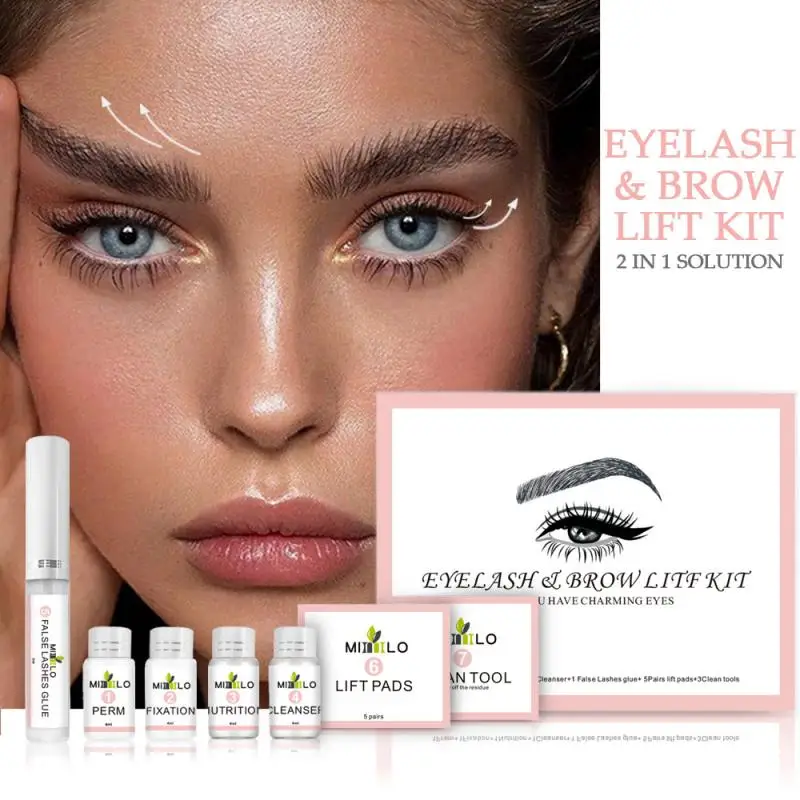 MLIIIILO Eyelash Perm Set Eyelash Perming Simple Perm Keratin Lash 