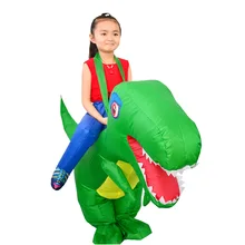 Костюм для езды, 2 размера, надувной динозавр, T-Rex, нарядное платье, Детский костюм на Хэллоуин для взрослых, костюм для вечеринки с драконом, костюм для костюмированной вечеринки с изображением животных