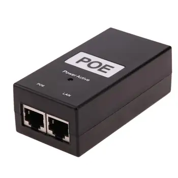 

24V 0.5A 24W Desktop POE Power Injector Ethernet Adapter Standard PD port POE Power Supply for Surveillance CCTV IP Camera