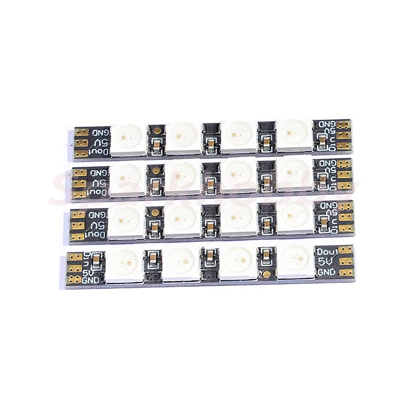 1 комплект из 4 предметов PandaRC светодиодный 0539 светильник WS2812 5V RGB программируемая