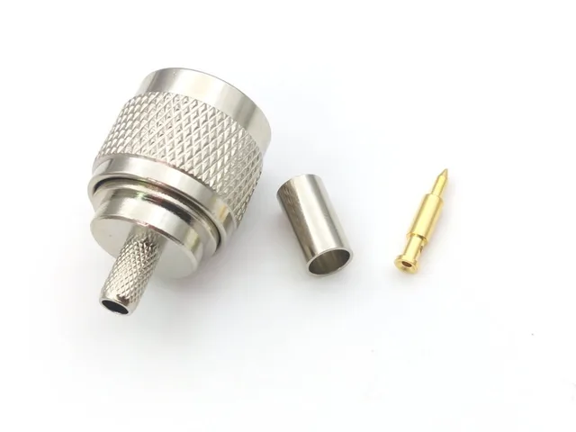 Bnc To Coax Connettori BNC Maschio Per Cavi Coassiali - Set Da 10, Per RG58, RG142, RG400, LMR195! Connettori Bnc Rg58 Rg142 - Foto 8