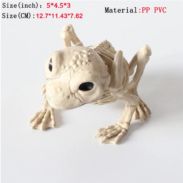 High quality Animal Skeleton toy Trinkets Halloween animal Skeleton decoration Bones house fashion artwork Party Decoration