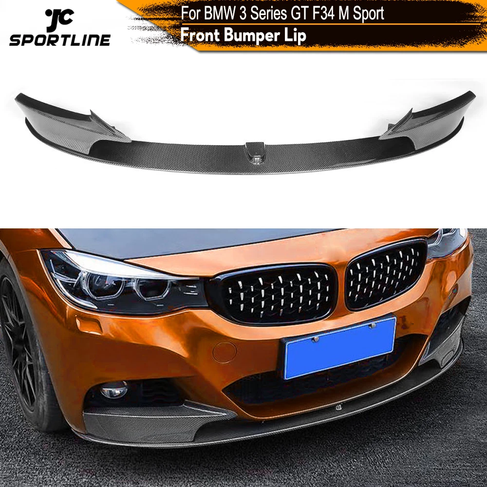 Для BMW 3 серии F34 GT M Sport 2014 2017 передний бампер для губ разветвители щитки защита из