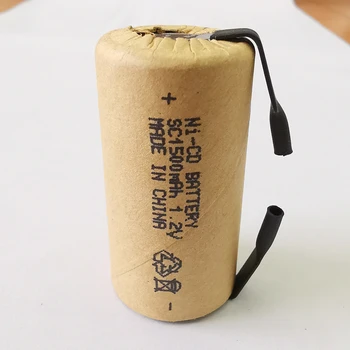 

From Moscow ! nicd cell 10/20pcs sub c SC1500mAh power battery 10C 1.2V rechargeable battery for power tools electric screwdrive
