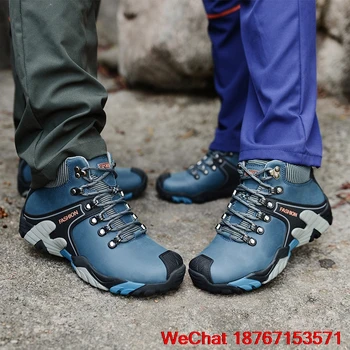 

Cotton Boots Outdoor Snow Shoes Men's High-top Plus Cashmere Martin Boots Winter Warm Casual Hiking Shoes Cotton Shoes Men