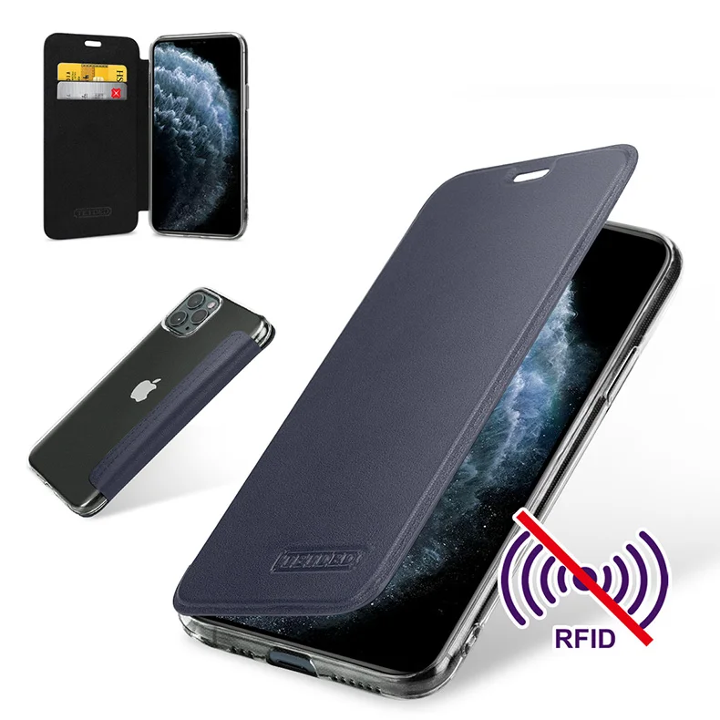 Модный чехол из натуральной кожи с откидной крышкой для телефона iPhone 11/11 Pro мягкий чехол из искусственной кожи для iPhone 11Pro Max Fundas Coque capa