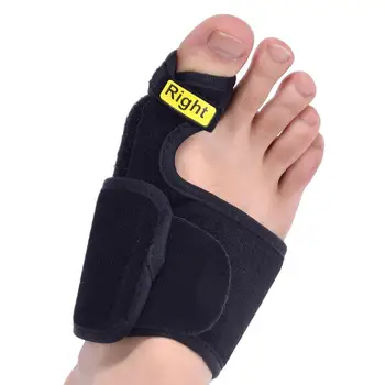 

Foot Tool Getting Fix Fast Hallux Valgus Care Corrector Thumb Toes Velvet Black Legs Strap Toe Orthotics Health Massage