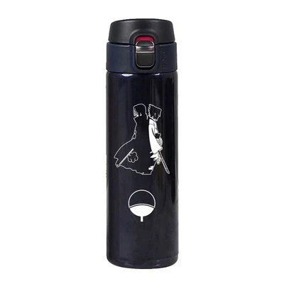OUSSIRRO NARUTO Thermos Uzumaki Naruto With Cover Hatake Kakashi Thermos Uchiha Itachi Mugs Cup Gift - Цвет: L