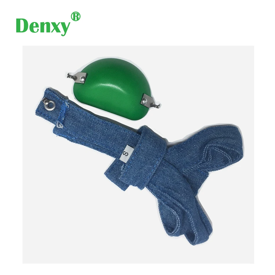 Denxy 3 шт. Ортодонтические шапки для подбородка головной убор ремень необыкновенные крепления изделия Ортодонтические насадки Ортодонтические брекеты O tie