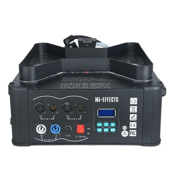 Online DJ Party Time Fog Machine Timer Working Smoke Machine Equipment With LED Light