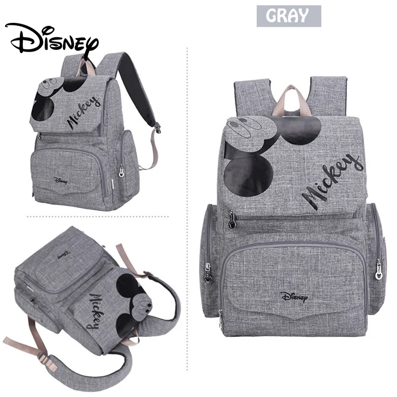 Сумка для детских подгузников Disney многофункциональный рюкзак мам вместительная