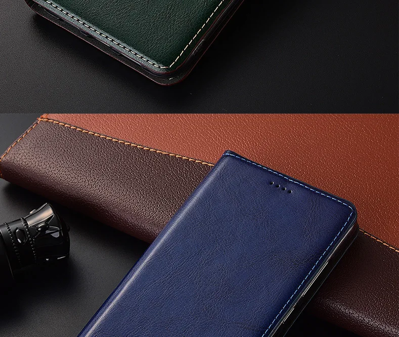 Business style genuine leather wallet phone bag for Samsung Galaxy Note 10/Samsung Galaxy Note 10 Plus wallet case card holder