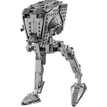 

10174 05052 In stock Star Wars The Empire AT-ST Robot Mobile Building Block 1136Pcs Brick Toys For Gift Children Gift