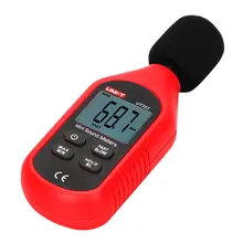 UT353 Noise Measuring Instrument db Meter 30~130dB Mini Audio Sound Level Meter Decibel Monitor With Data Retention Function
UT353 Noise Measuring Instrument db Meter 30~130dB Mini Audio Sound Level Meter Decibel Monitor With Data Retention Function