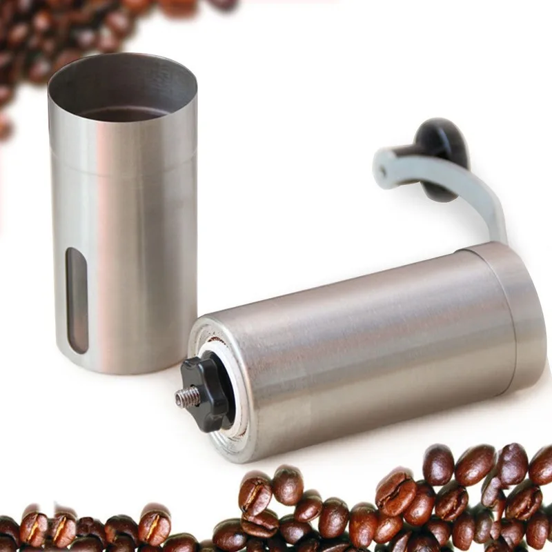 

304 food grade stainless steel manual small coffee bean grinder household hand pressure grinder kitchen tool
