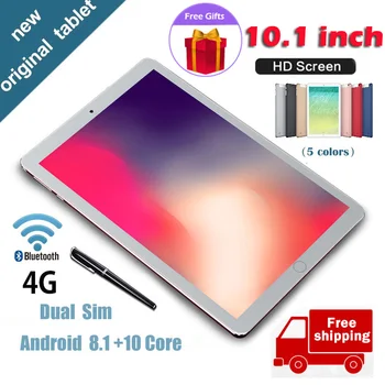 

New Android Tablet 10.1Inch 6GB + 128GB Gift for Boys Girls Core 6GB RAM 128GB ROM Dual Camera WiFi 4G Education Free Shipping