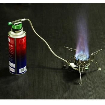 

2020 Outdoor Camping Stove Aluminum Alloy Adapter Split Type Furnace Converter Small Gas Tank Adapter Camp Burner Accessories