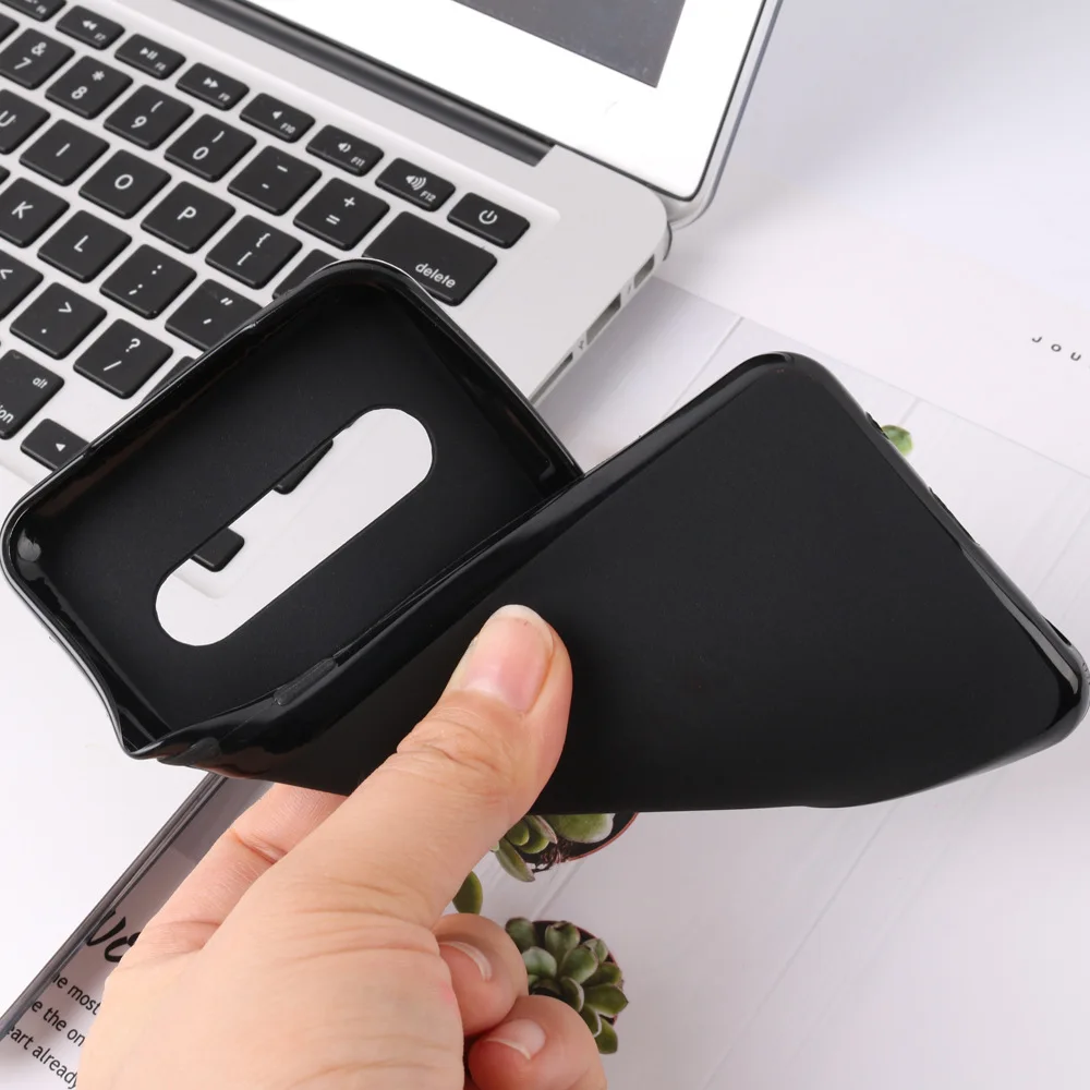 Enhanced Silicone Phone Back Case - Soft and Durable Protection